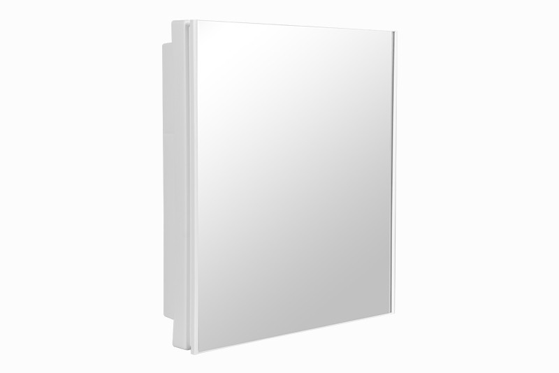 Armário para Banheiro Versátil com Espelho Embutir/Sobrepor A43 Branco Astra