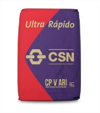 Cimento 40kg Ultra Rápido CP V ARI CSN