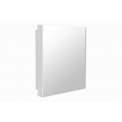 Armário para Banheiro Versátil com Espelho Embutir/Sobrepor A43 Branco Astra